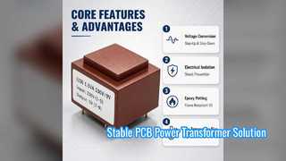 Solution efficace de transformateur d'isolement à montage sur PCB