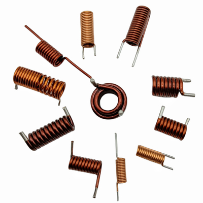 acheter Coil d'induction en cuivre creux 3.3UH 20,5 Tours * Foré 13 * 1,5 fil double bobine fabrication en ligne