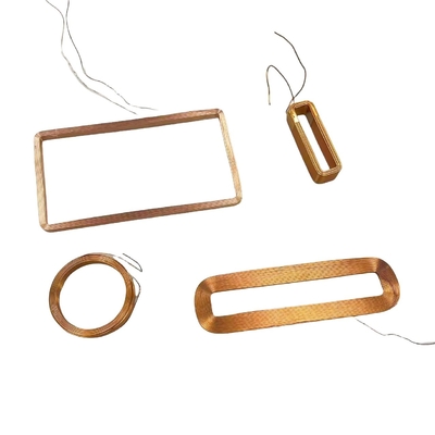 acheter Fil de cuivre en forme de noyau d'air creux bobines auto-adhésives fil de ferraille inducteur de puissance pour les communications sans fil fabrication en ligne