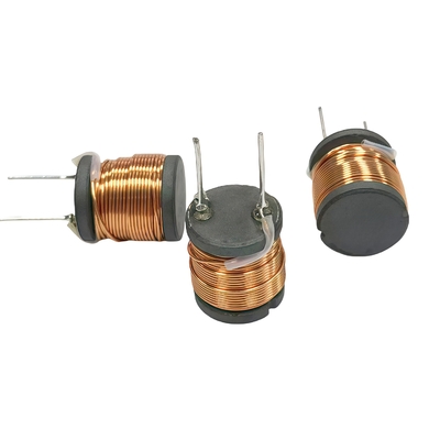 acheter 16*18 605UH Inducteur en forme de I Inducteur enfichable Bobine de cuivre Inducteur à noyau de tambour fabrication en ligne