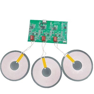 acheter Bobine de chargeur sans fil multi-appareils 3 bobines, socle de charge rapide 15W pour 3 téléphones simultanément fabrication en ligne