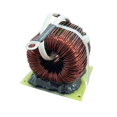 acheter 1mH 60A grande bobine d'inducteur toroïdale à courant élevé 1 enroulement double anneau magnétique fabrication en ligne