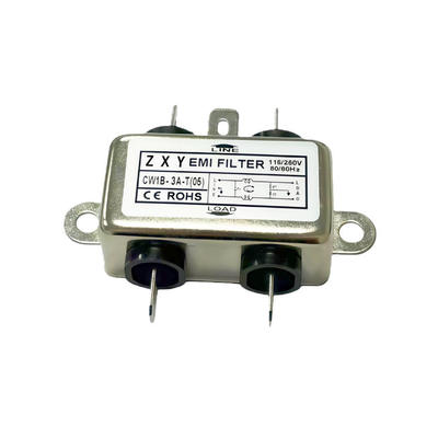 acheter CW1B-3A-T05 Filtre EMI de puissance, 4 broches, à souder, métal, suppresseur de bruit, interférence électromagnétique fabrication en ligne