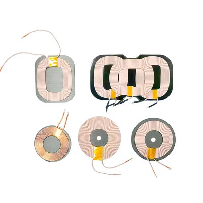 acheter Spécifications personnalisables Compatibilité double mode Transfert d'énergie à haut rendement Bobine de chargement sans fil pour téléphones portables et écouteurs fabrication en ligne