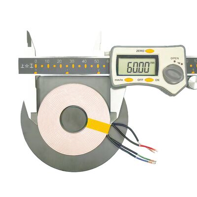 acheter Bobine d'alimentation sans fil de 90 mm de grand diamètre avec fil Litz à plusieurs fils et enroulement à quatre couches pour une transmission d'énergie à haut rendement fabrication en ligne