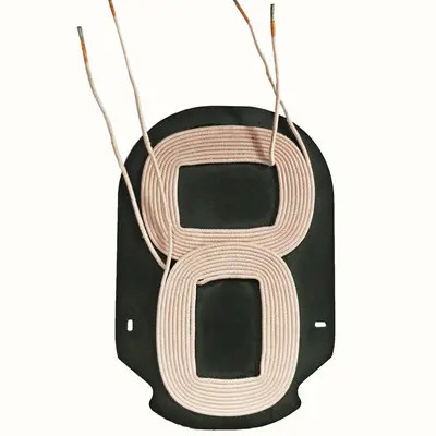 acheter Deux bobines 15W 6.3UH à haute puissance bobine de charge sans fil courant personnalisé fabrication en ligne