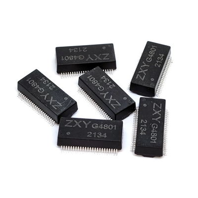 48 module magnétique d'IC de filtre de réseau de Pin Ethernet Lan Transformer SMD 1000Base-T