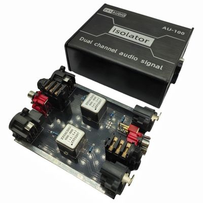 Isolateur audio stéréo avec réduction du bruit et isolation électrique pour un son haute fidélité