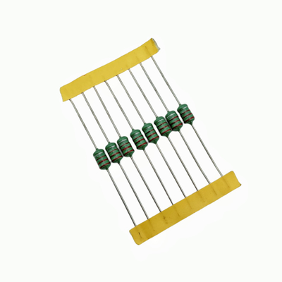 Fonction électronique inducteur axiale au plomb code de couleur axiale cercle bobines d'anneau RF inducteur