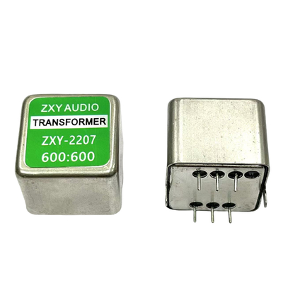 Transformateur d'isolation audio en permalloy à phase unique ZXY2207 600:600 10K:600
