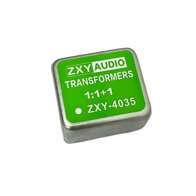 ZXY4035 1:1+1 Transformateur audio permalloy Conversion d'impédance équilibrée et déséquilibrée