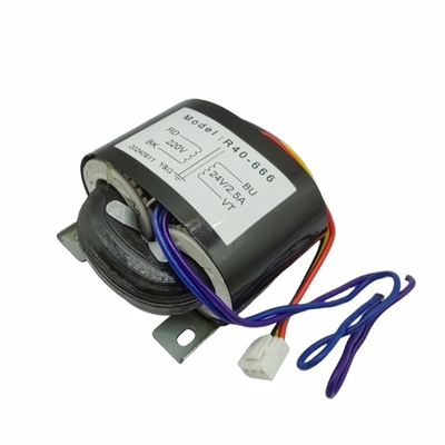Transformateur de puissance R-Core personnalisé 50W 60W pour appareils audio