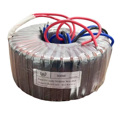 Coil d'isolation circulaire de transformateur toroïdal de 300 W pour augmenter et réduire la tension
