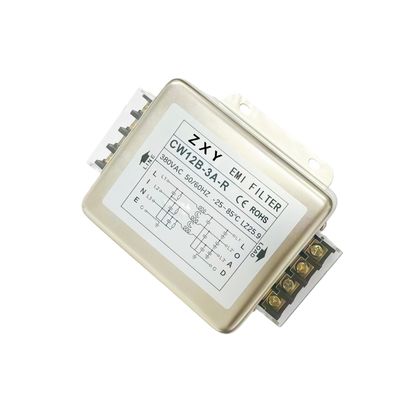 Filtre EMI CW12B-3A-R à coût/efficacité élevé Compact et efficace Petite taille