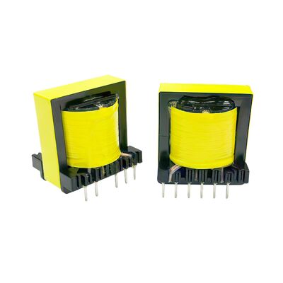 Transformateur haute fréquence vertical ETD34 à noyau de ferrite d'isolement pour alimentation électrique
