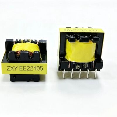 Transformateur à haute fréquence ZXY EE22, transformateur de puissance au noyau ferrite pour alimentation par commutation